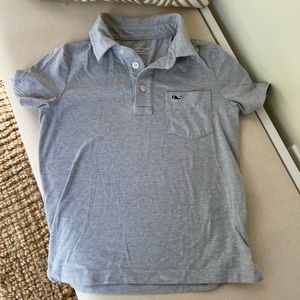 Boys Vineyard Vines Edgartown Polo size 5 - grey